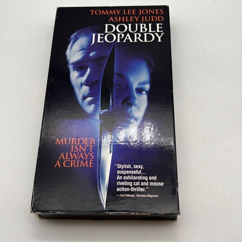 Double Jeopardy VHS‎ Thriller Tommy Lee Jones Ashley Judd
